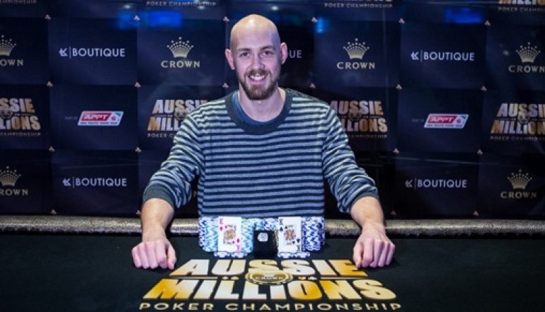 Stephen Chidwick wins $2,500 8-Game Mixed Aussie Millions 2016